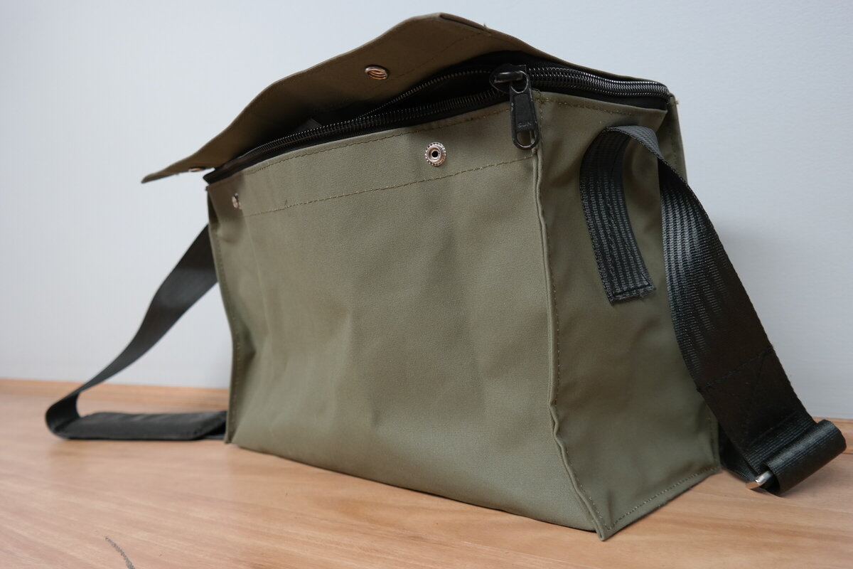 ST350Z ZIP TOP TOOL BAG BDM Leather