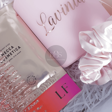 Personalised candle in gift box