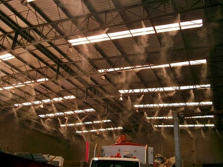 Dust Suppression with Misting Systems, Fogging Systems and Fog Cannons