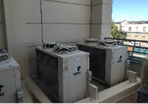 Dry cooling towers, HVAC units, AC Condensers