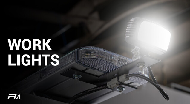 L.E.D. Work Lights