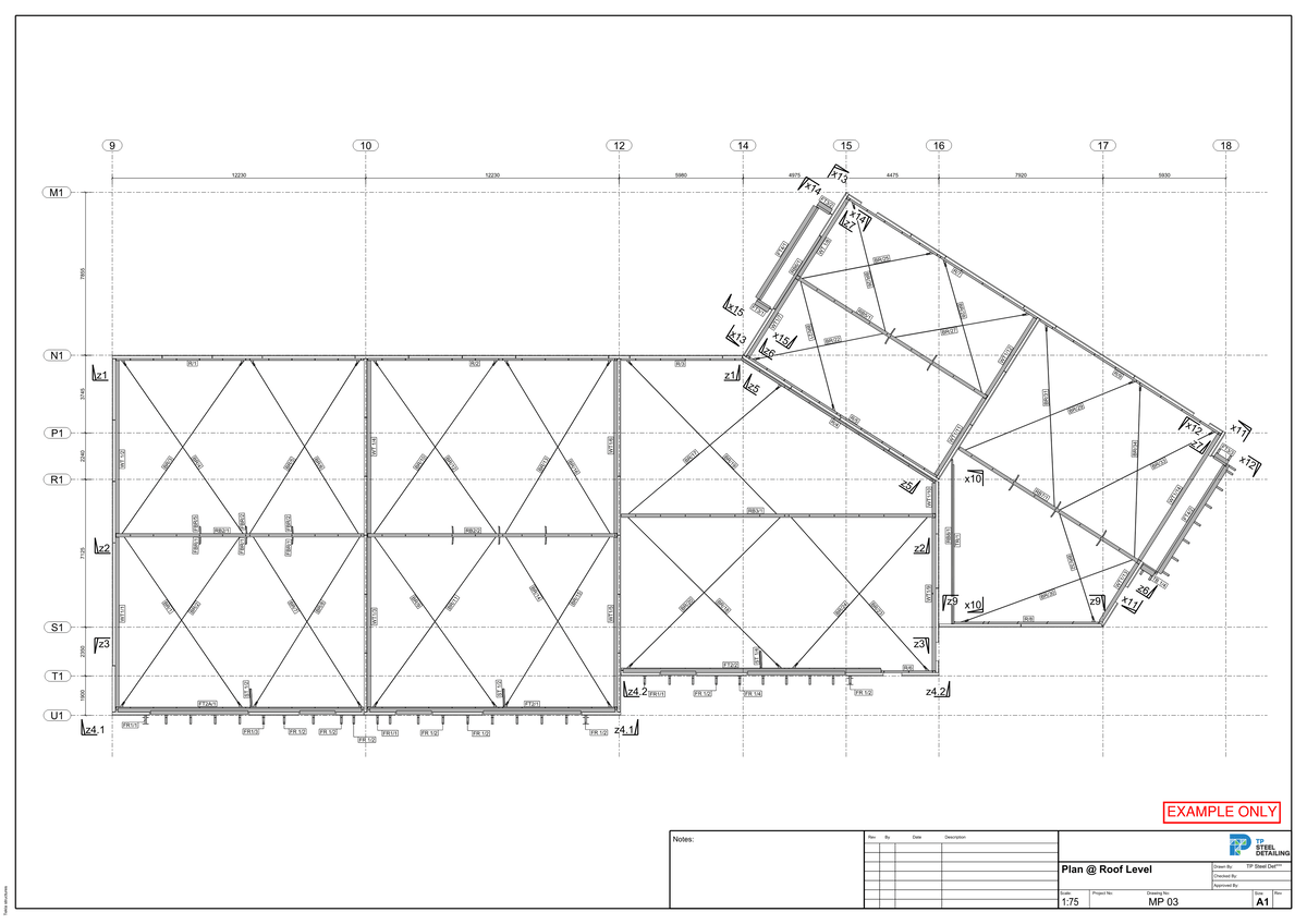 Shop Drawings | TP Steel Detailing