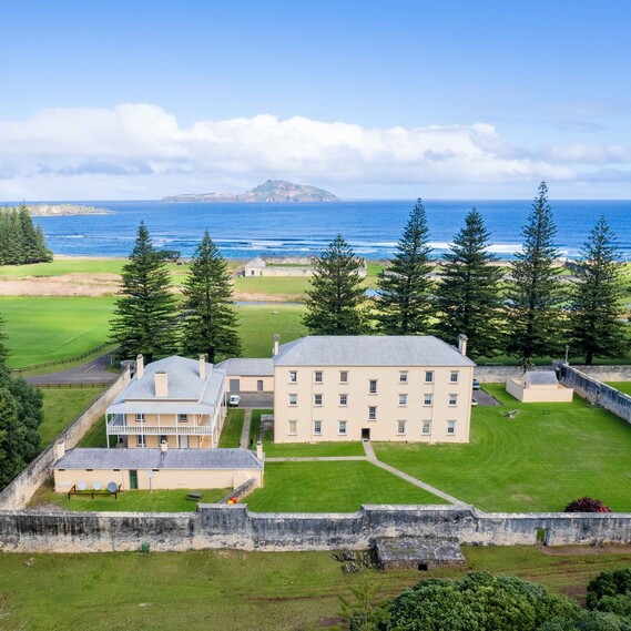 Aerial shot of Kingston