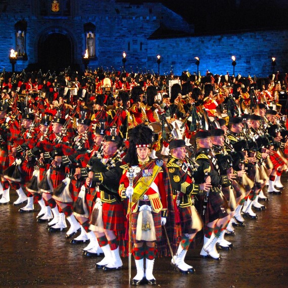 The Royal Edinburgh Military Tattoo performers
