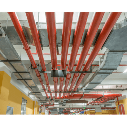Image of a Fire Safety Design Approach Piping - Holisitic Fire Services