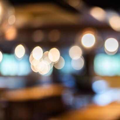 Image of an a Bar and Clubs Lights where Food and Beverage Fire Protection Systems are required - Holisitic Fire Services