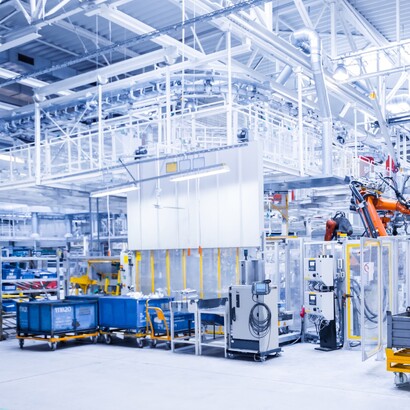 Image of an a Manufacturing Plant  where Industrial Fire Protection Systems are required - Holisitic Fire Services