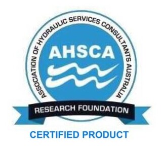 All Dam Buster Rain Heads are independently certified by the AHSCA Research Foundation