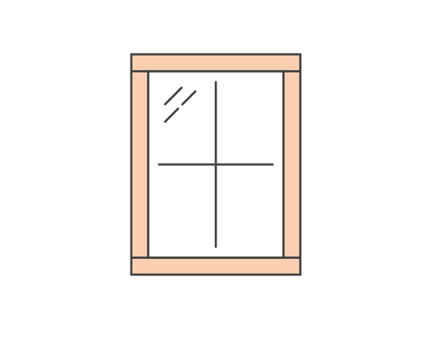 Timber and aluminium windows