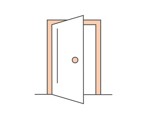 Timber and aluminium doors