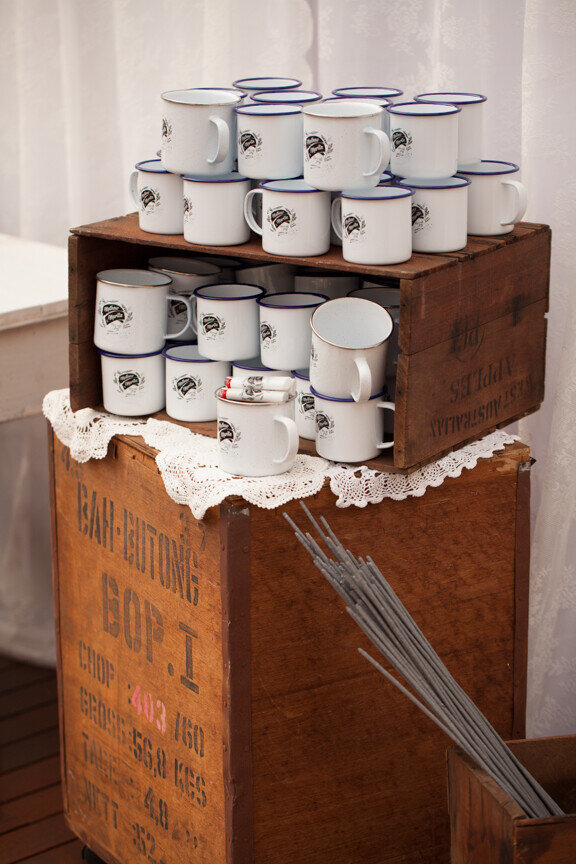 Vintage Tea Chests Rustic Romance