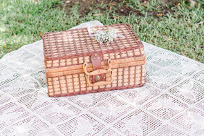 Vintage Knitted Butterfly Rug