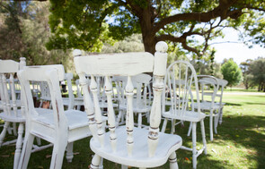 Mismatched Shabby Chic Chairs