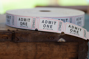 Vintage Ticket Roll