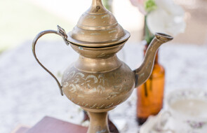 Vintage Brass Teapots