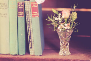 Small Vintage Crystal Vases