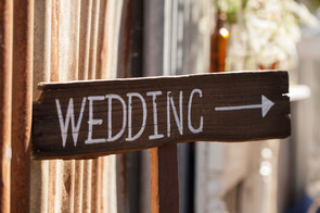 Rustic Wedding Sign