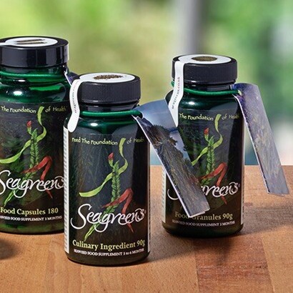 Seagreens seaweed for human health - products