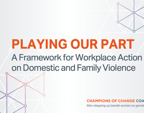 Playing our part to end domestic and family violence