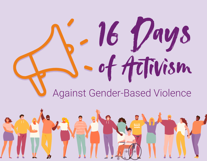 16 Days Of Activism Uniting Against Gender Based Violence Challenge Dv