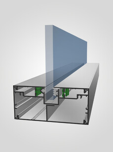 QRK 107 x 50mm Centre Glazed Multi Tone