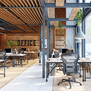 Office Fit Out timber and brick