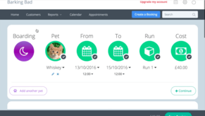 New pet boarding app