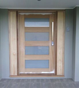 external door timber and glass door get hammered builder carpenter narellan vale campbelltown oran park cobbitty
