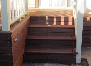 timber steps timber stairs get hammered builder carpenter narellan vale campbelltown oran park cobbitty