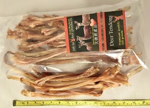Natural Deer Leg Sinew - 2 Tendon Pack 