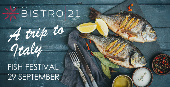 Bistro 21 Fish Festival Dinner 29 September