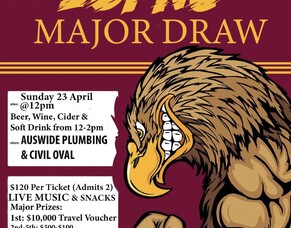 2023 MAJOR DRAW | 23 April