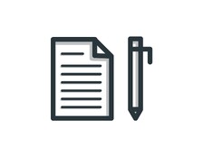 pen and paper graphic