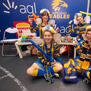 Fairies In Eagles Football Gear