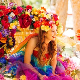 Rainbow Fairy Smiling