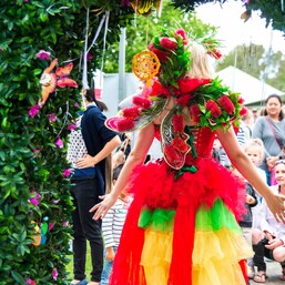 Watermelon Fairy in Garden