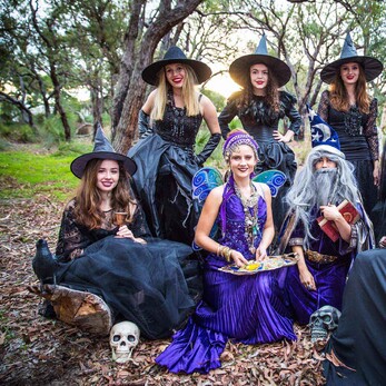 Witches and Purple Fairy