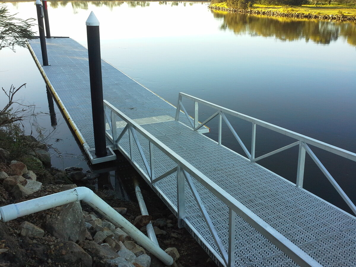 Aluminium Walkways Ebaz Marine Construction Services