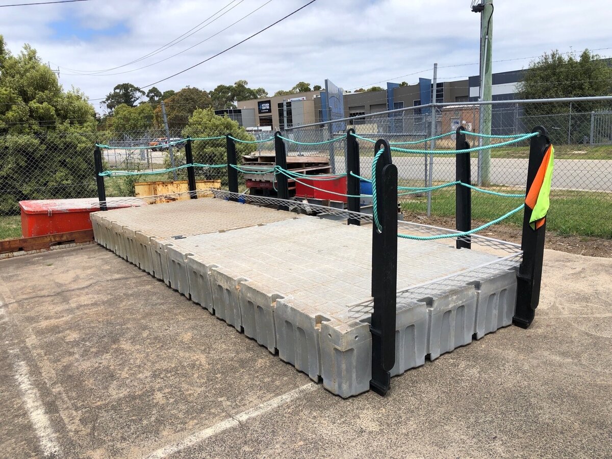 Pontoon Design and Fabrication | Ebaz Marine Construction Services