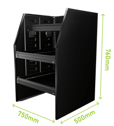 MSXA-750 - 750 x 760 x 500mmADJUSTABLE SHELVING$699.00