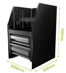 MSXC-1000 - 1000 x 760 x 500mmADJUSTABLE SHELVING$1,099.00