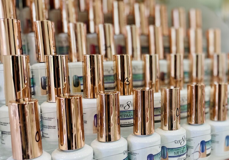 Image of gel nail polish used at Princess Nails Spa and Beauty