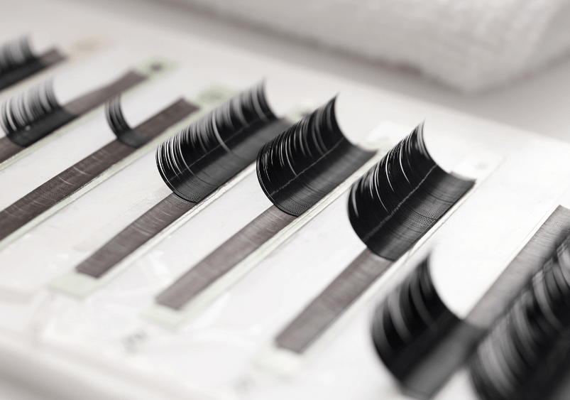 Image of eyelash extensions at Princess Nails Spa and Beauty