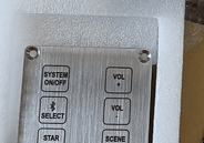 Switch panel control for Bluetooth applications 