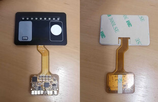 Keypad with Flexible Circuit and SMT assembly