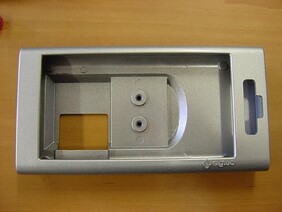 Aluminium die cast enclosure assembled