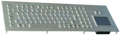 Rugged metal keyboards