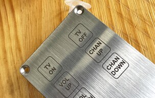 Piezo stainless-steel keypads