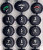 Epoxy Coated Silicone Keypads