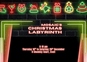 Mosaic&#039;s Christmas Labyrinth